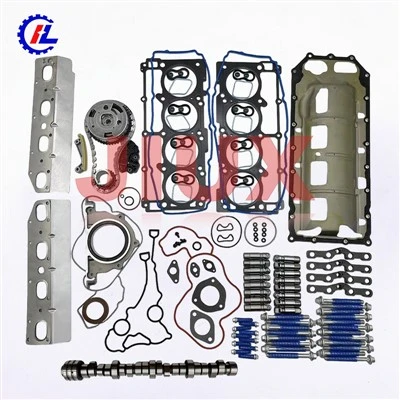 Kit catena di distribuzione Ingranaggio VVT Kit di revisione parti motore Guarnizione testata Set guarnizioni inferiore per CHRYSLER JEEP Dodge 5.7/6.4 53022317AC 53022115AH